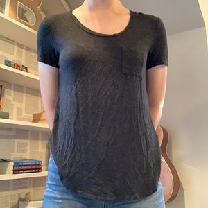 Grey Pocket T-Shirt